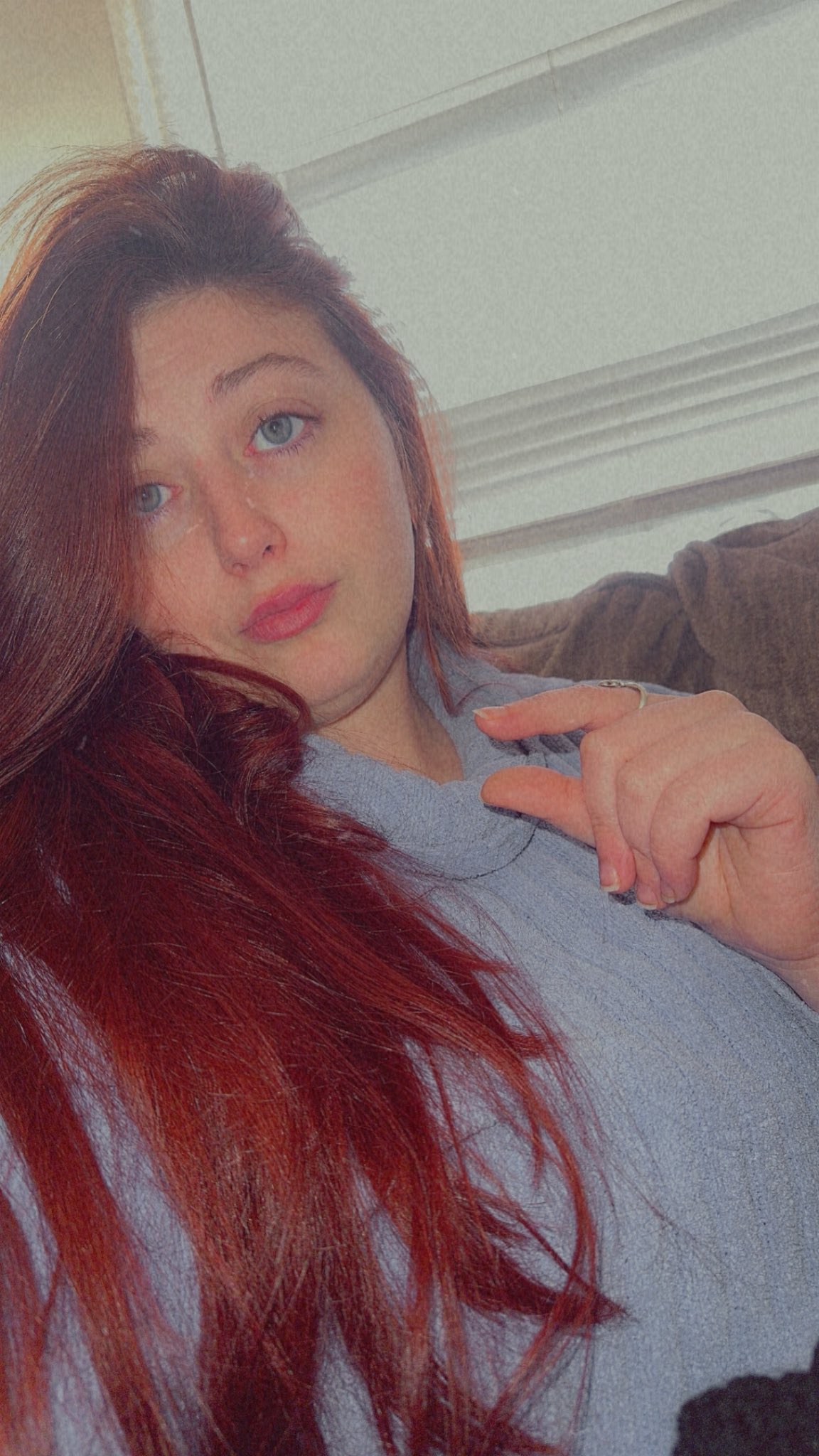 Red Queen Brat in sweater